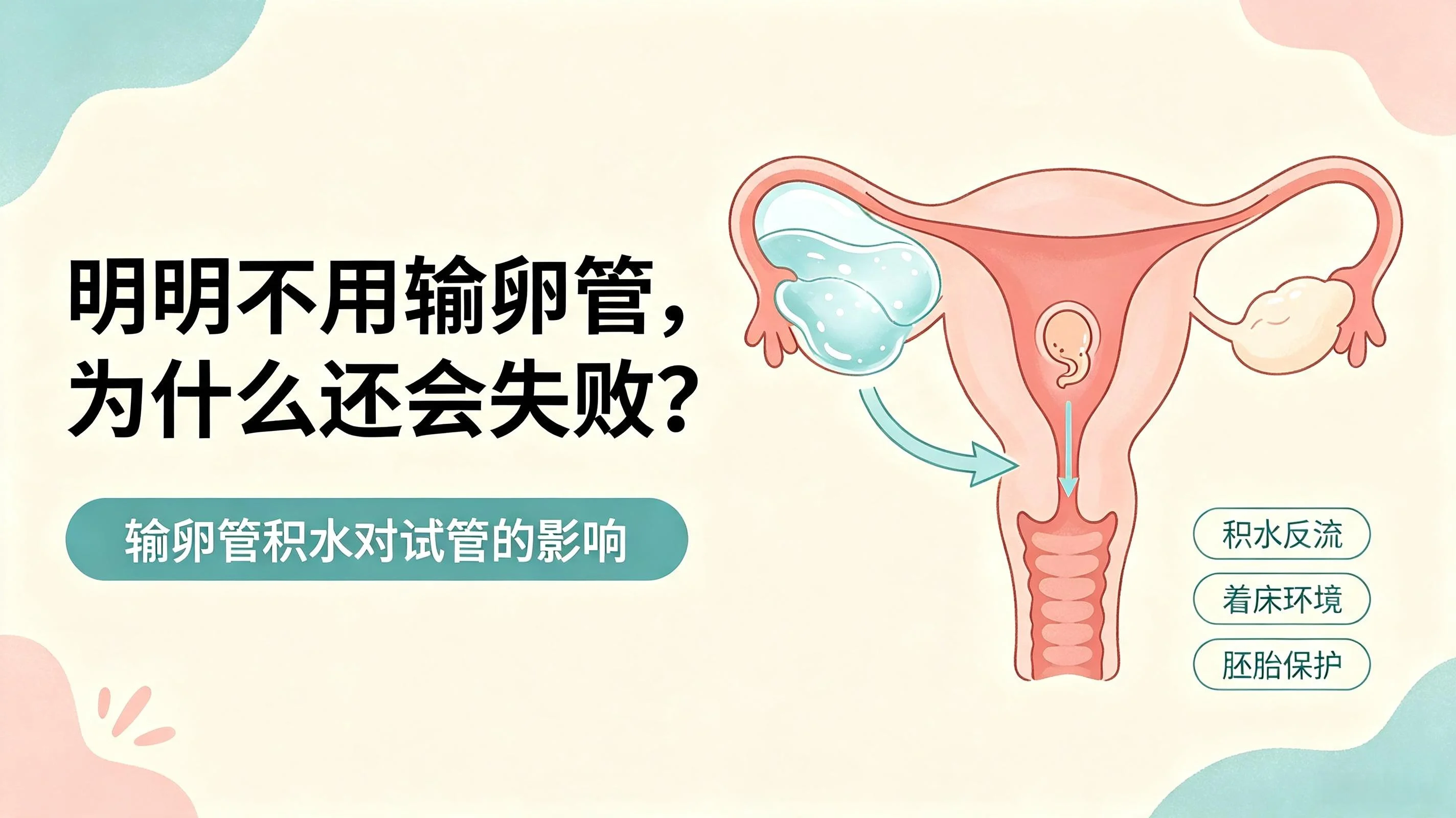 试管明明不用输卵管，为啥积水还会次次失败？(1)