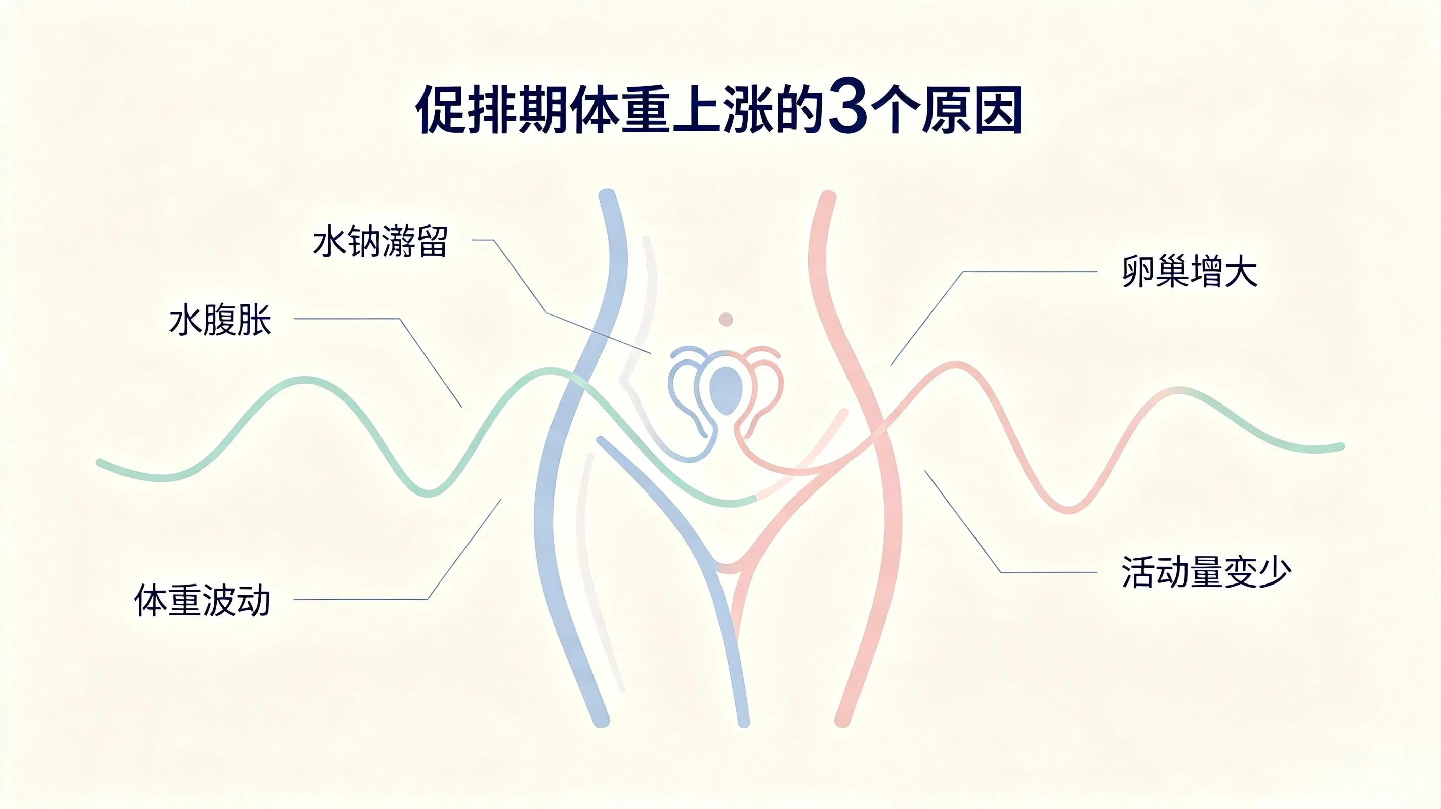 促排期间发胖正常吗？试管女性如何减少身体负担(1)