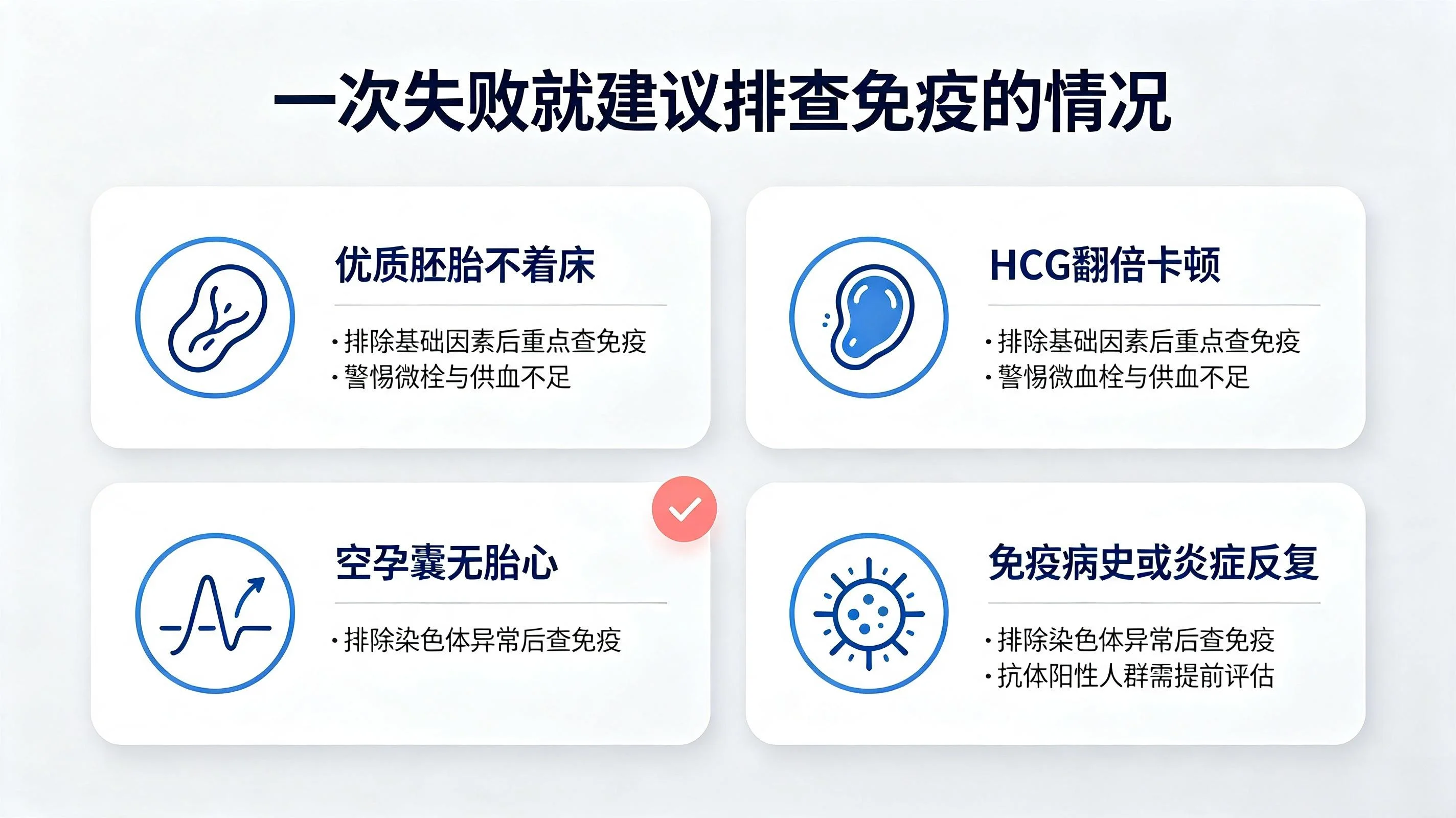 不要等到多次试管失败、胎停，才想起完善免疫检查(1)