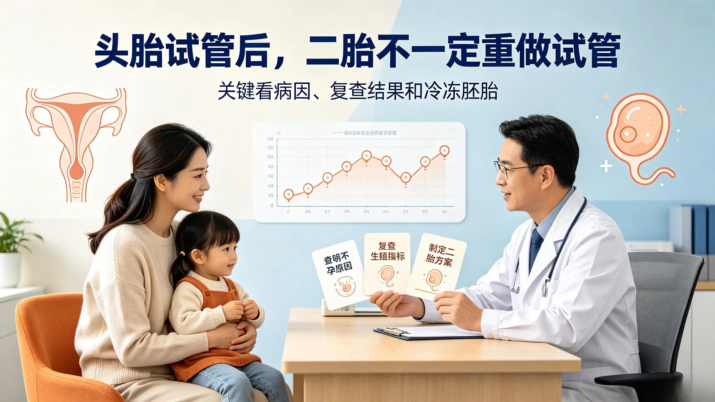 头胎试管成功生娃，备孕二胎还要再遭一遍罪？很多家庭都搞错了