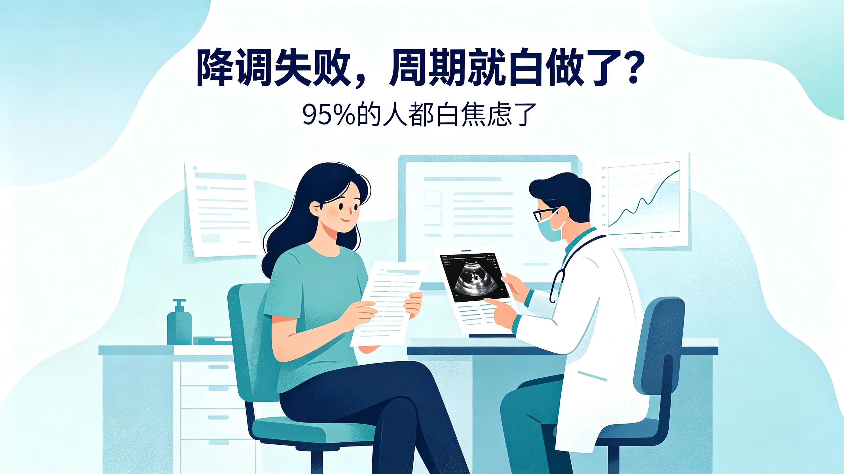 试管降调失败，周期就白做了？95%的人都白焦虑了