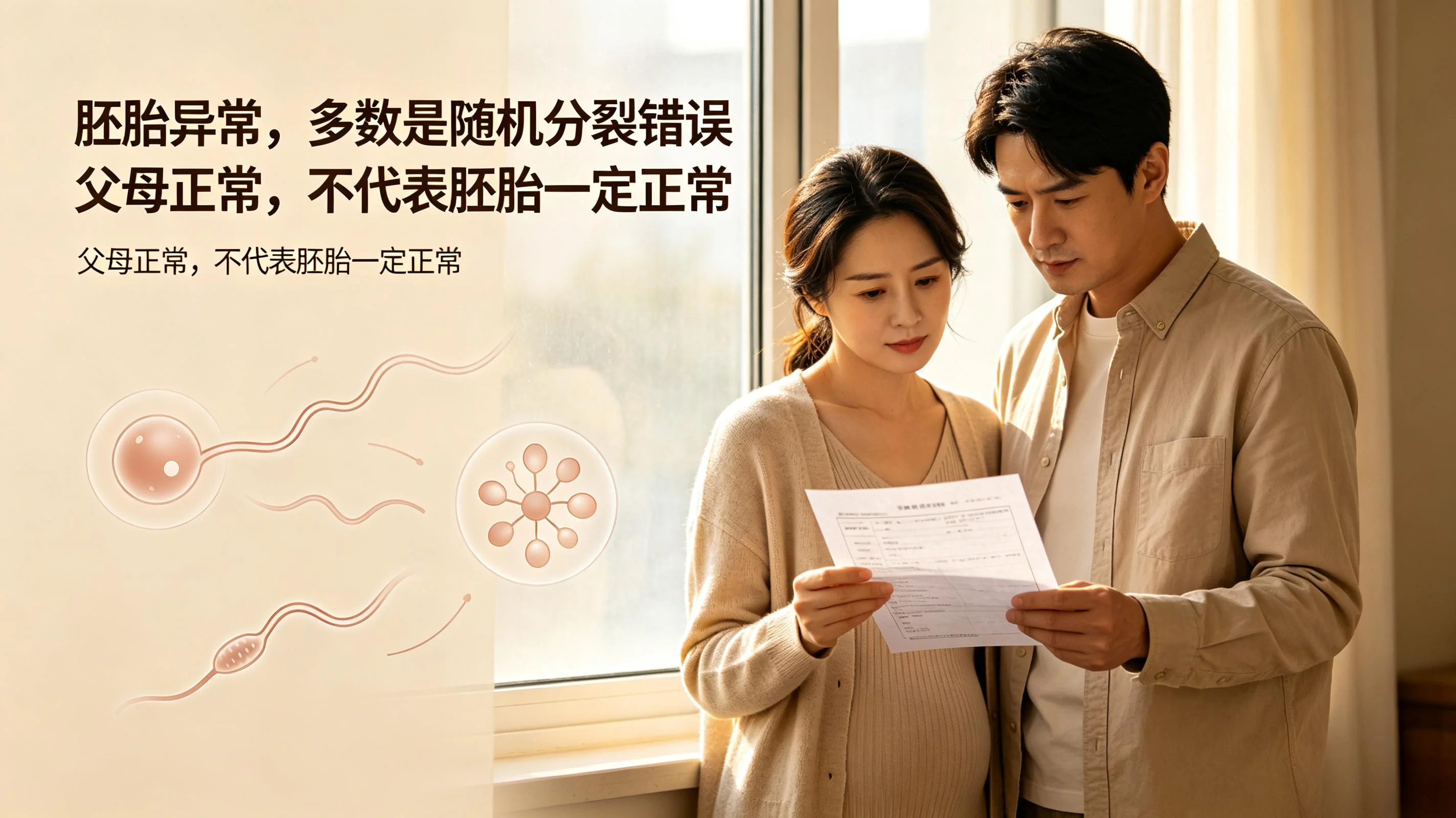 夫妻染色体完全正常，为什么胚胎依然出现染色体异常？终于懂了(1)