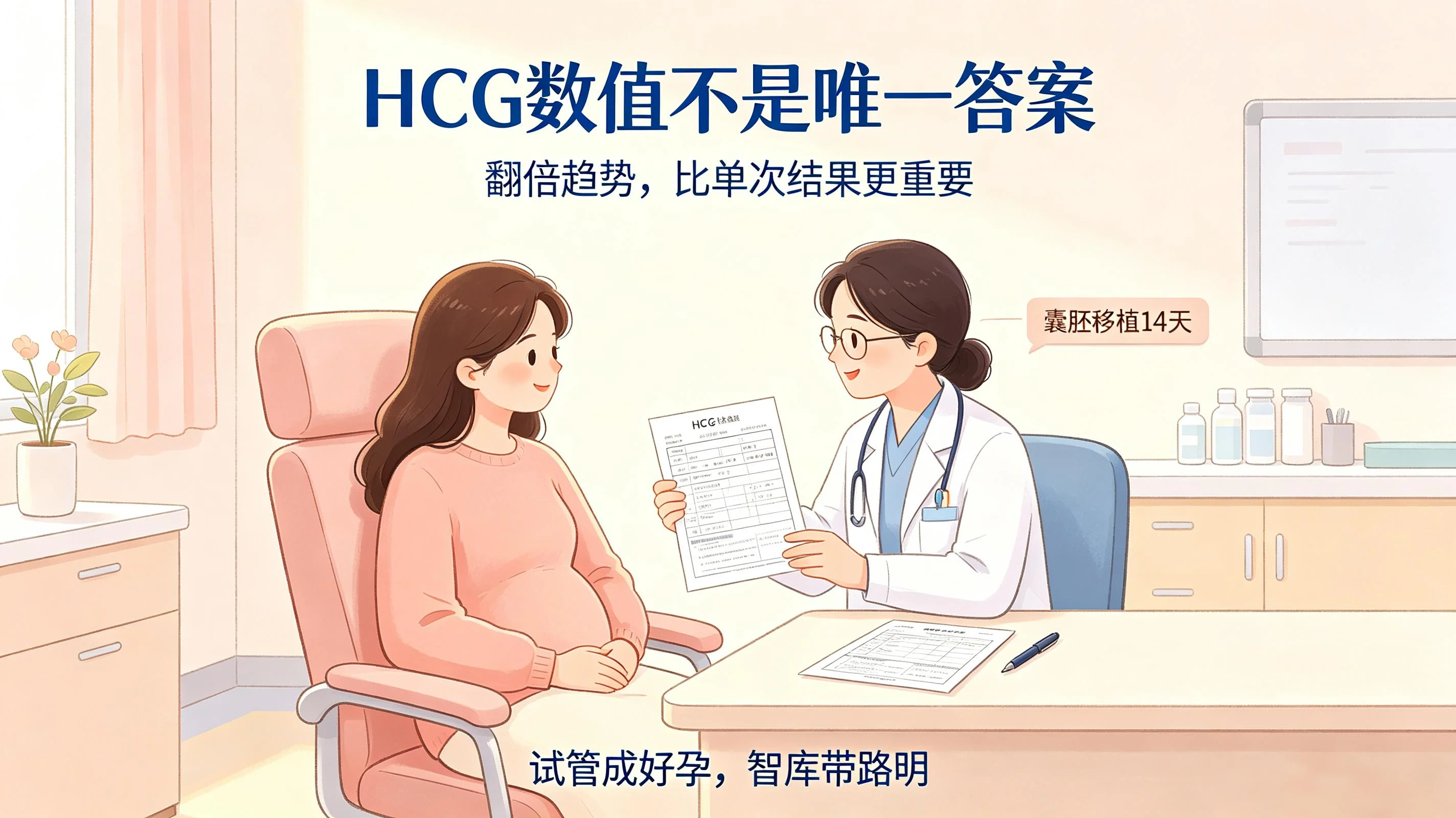 囊胚移植14天HCG多少算成功?看懂数值标准不焦虑(1) 囊胚移植14天HCG多少算成功?看懂数值标准不焦虑(1)