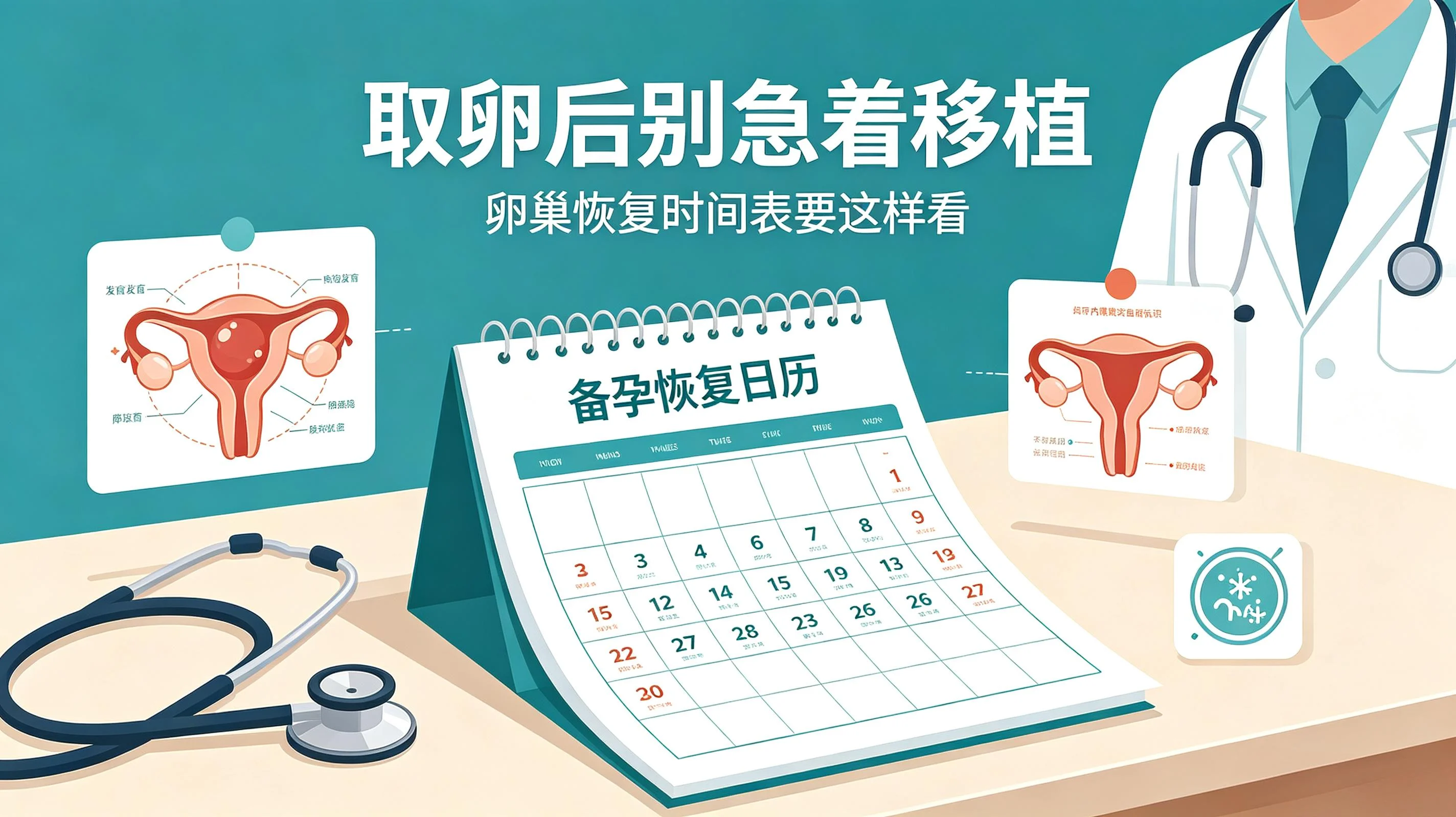 取卵后当月不移植，到底休养多久能冻胚移植？90%姐妹都搞错时间(3)