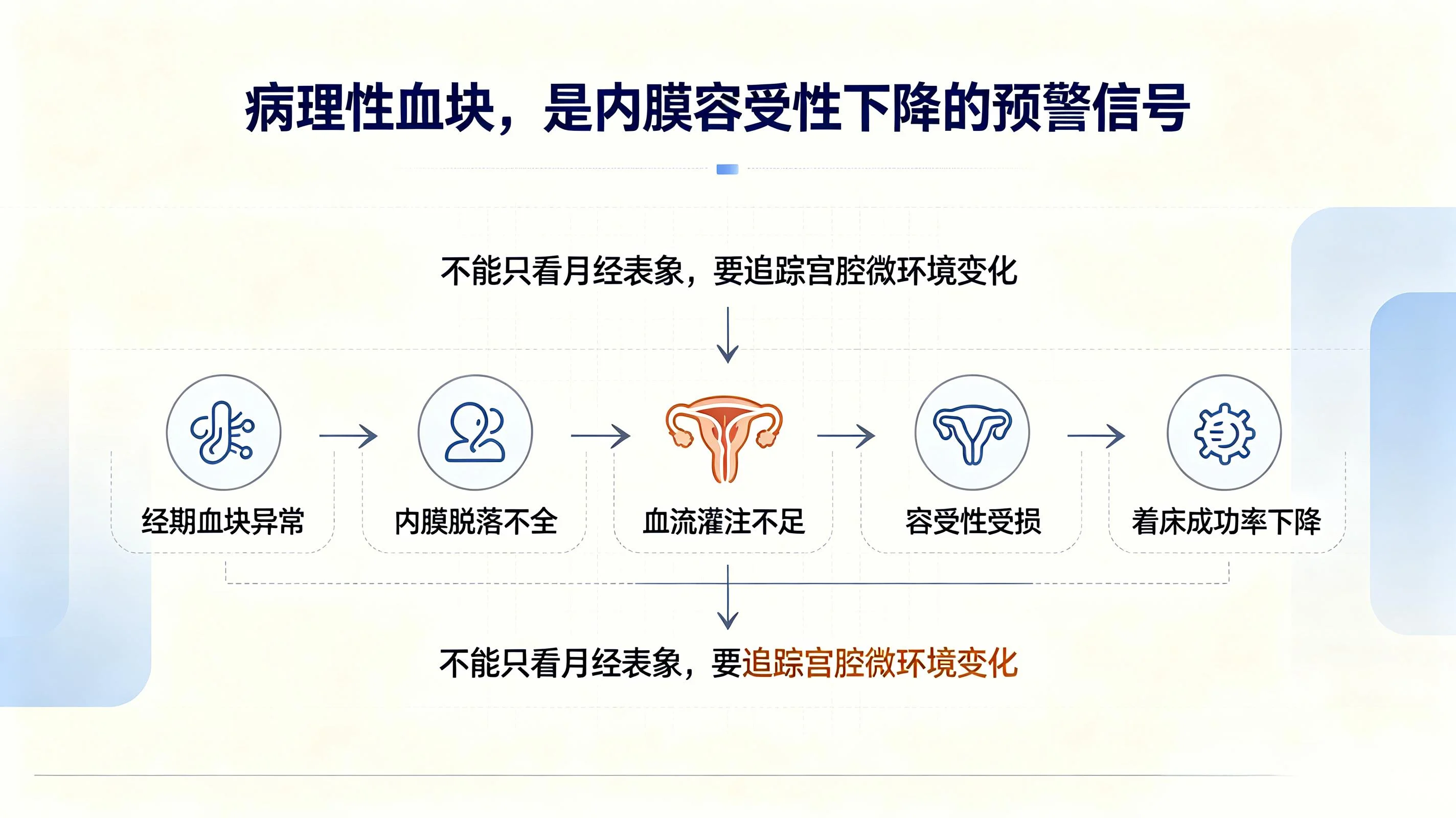 经期血块多会影响试管内膜容受性吗？生殖医学深度拆解与着床干预方案(2)