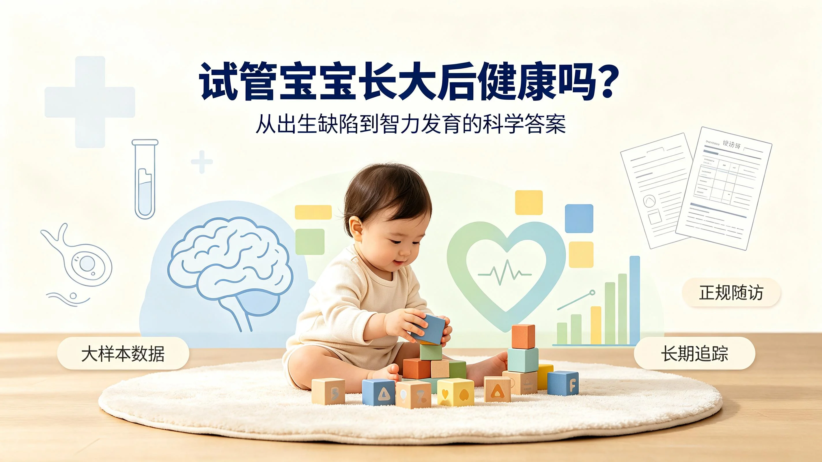 试管宝宝更容易畸形、智商低？30年随访大数据，打破全网刻板偏见(2)