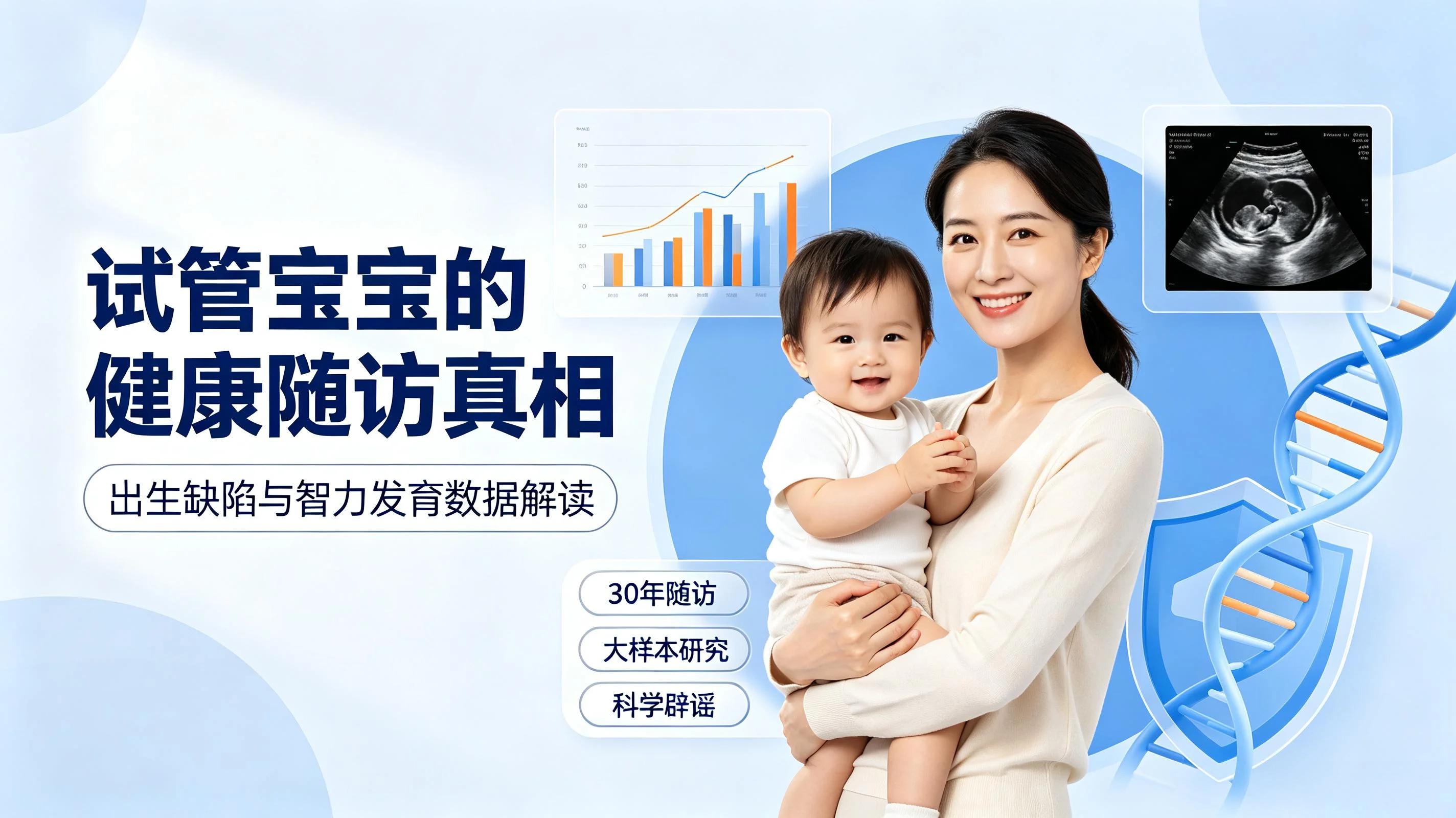 试管宝宝更容易畸形、智商低？30年随访大数据，打破全网刻板偏见