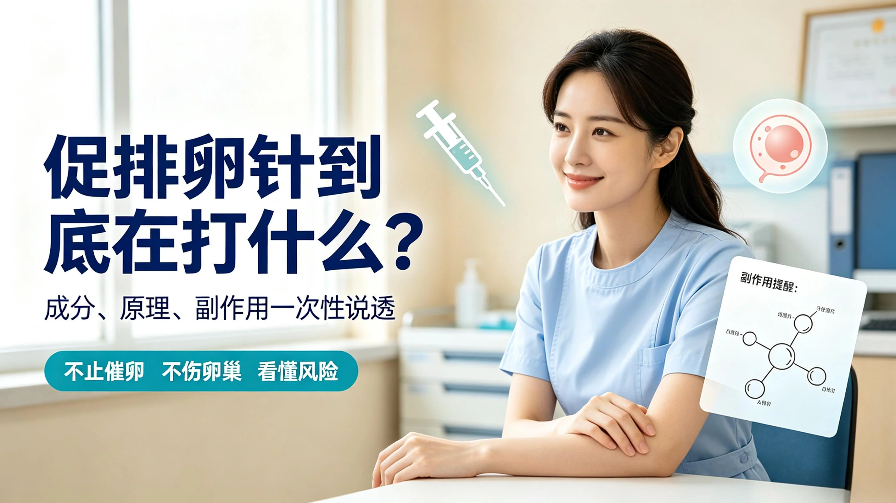 试管促排针到底在打什么？不止催卵！成分、原理、副作用一次性说透