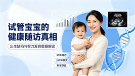 试管宝宝更容易畸形、智商低？30年随访大数据，打破全网刻板偏见