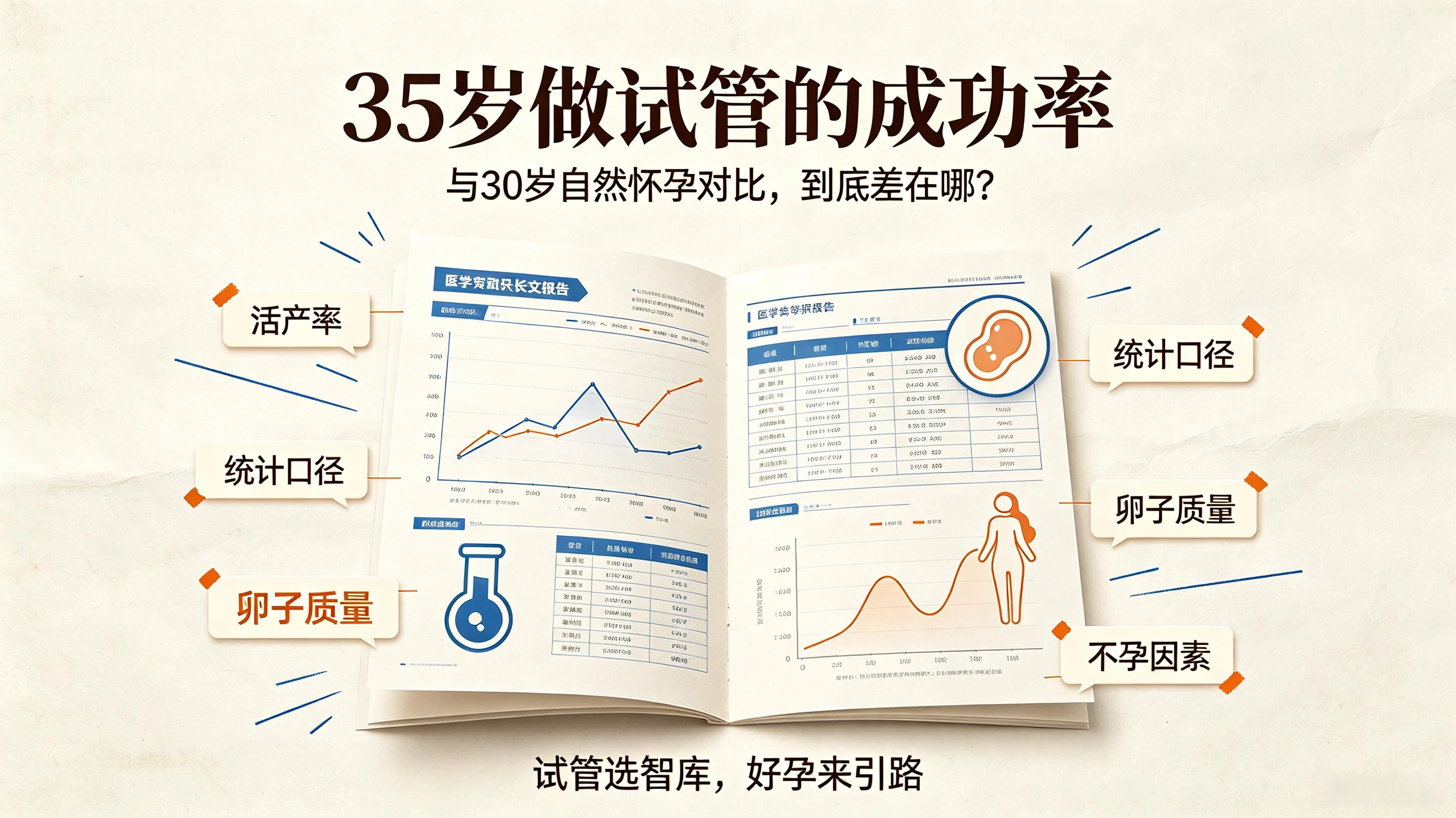 35岁做试管的成功率,真的比30岁自然怀孕还高?深度专业拆解(1) 35岁做试管的成功率,真的比30岁自然怀孕还高?深度专业拆解(1)
