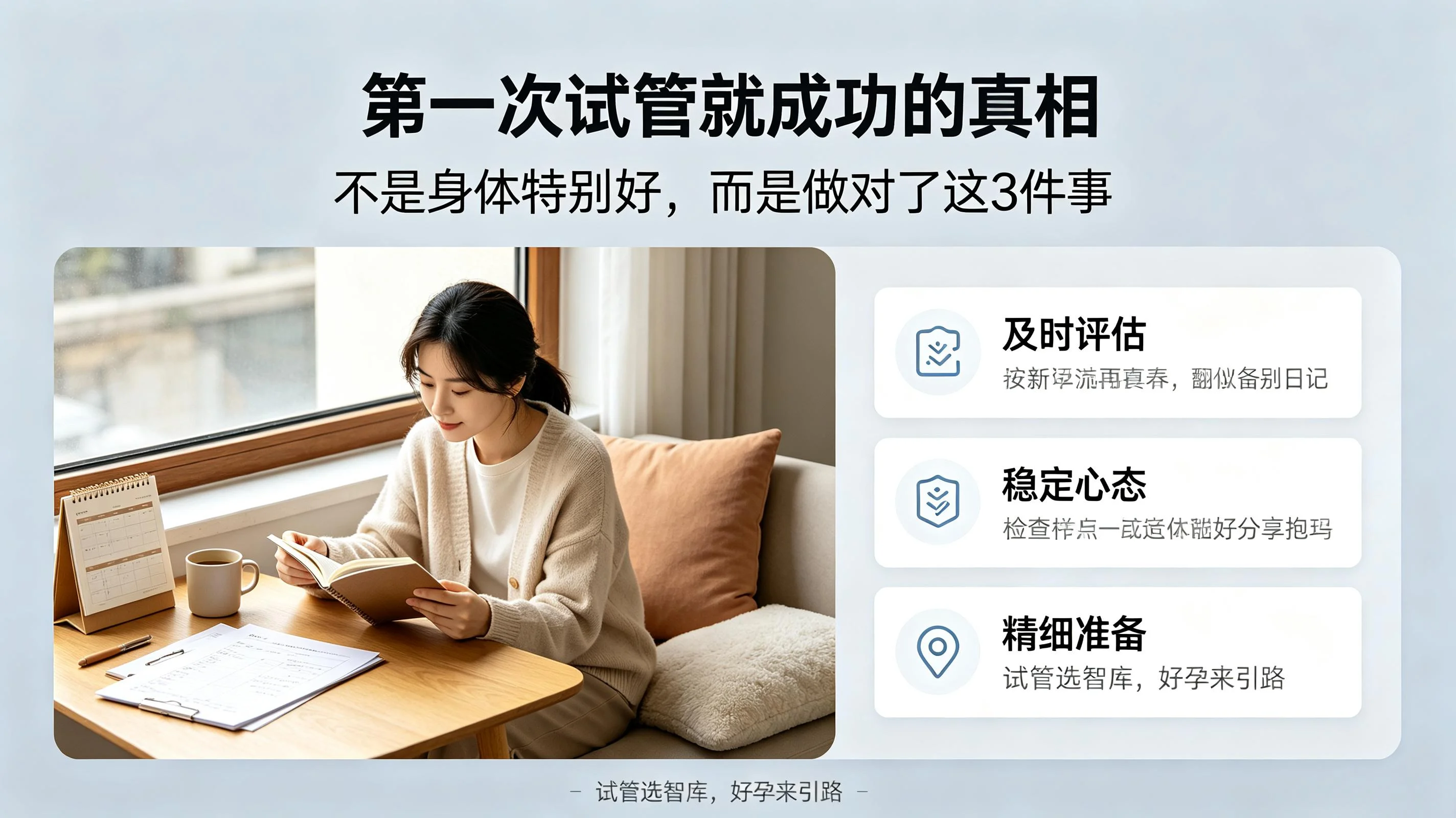 第一次试管就成功的人,往往都有这 3 个共同点(2) 第一次试管就成功的人,往往都有这 3 个共同点(2)