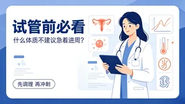 试管前必看！这几种体质别着急进周，盲目促排大概率白费