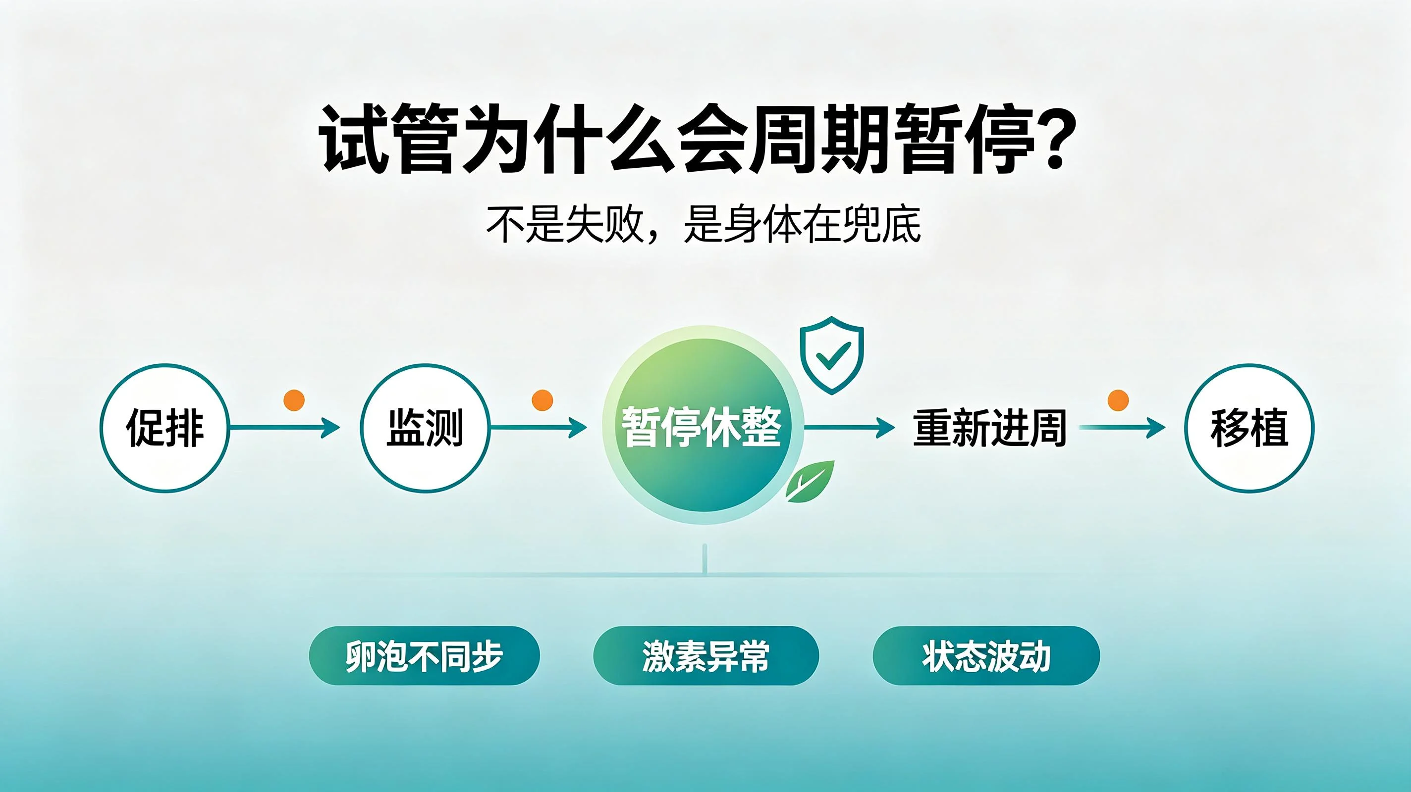 试管周期暂停不等于失败!很多人误会了,这其实是身体的保护机制.(3) 试管周期暂停不等于失败!很多人误会了,这其实是身体的保护机制.(3)